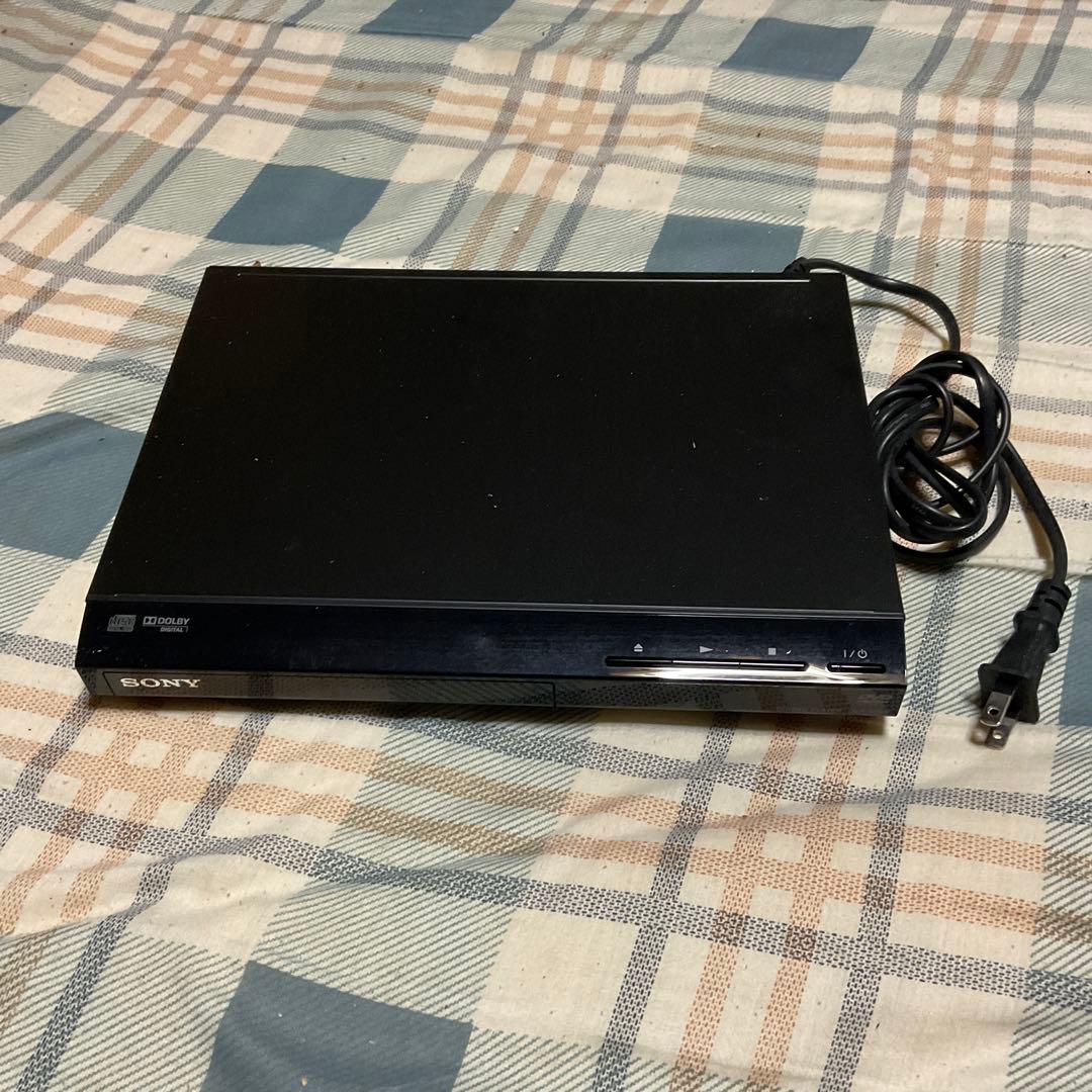 SONY DVDプレーヤー　DVP-SR20 コンパクトデザインのDVDプレーヤ
