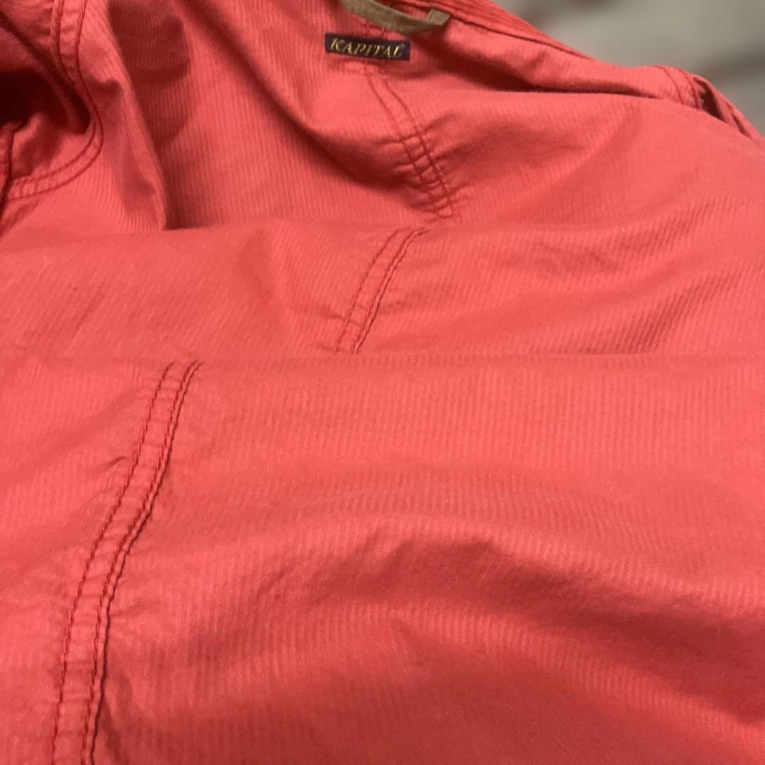 キャピタル　CVFD コーデュロイジャケット　赤　3