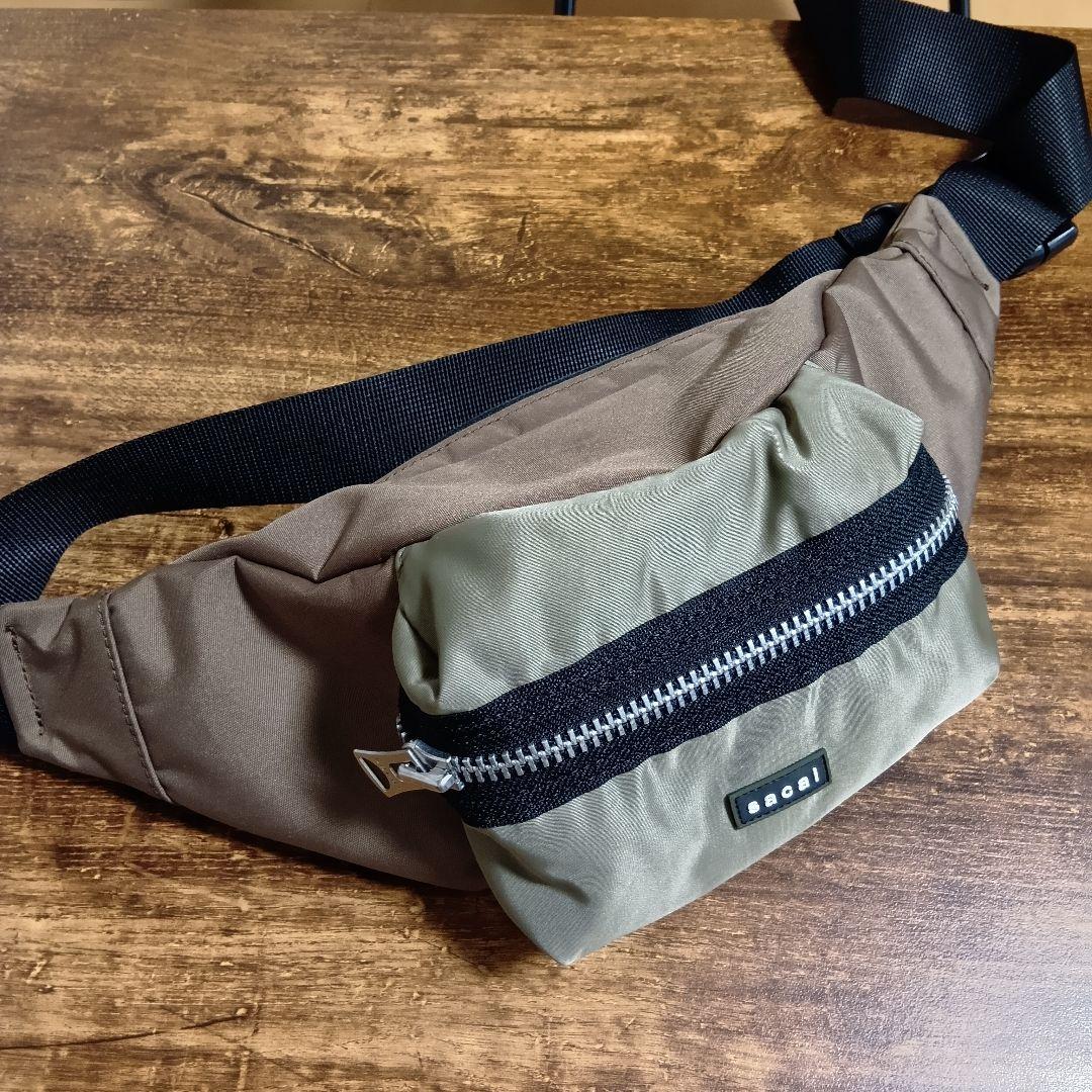【最終価格・値引不可】sacai ウェストポーチ　ボディバッグ