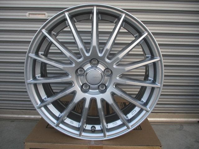 送料込　新品4本 17×6J 100-5H☆ロッキーハイブリトライズハイブリッド