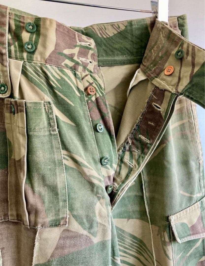 パンツ 60s RHODESIAN ARMY camouflage Trousers