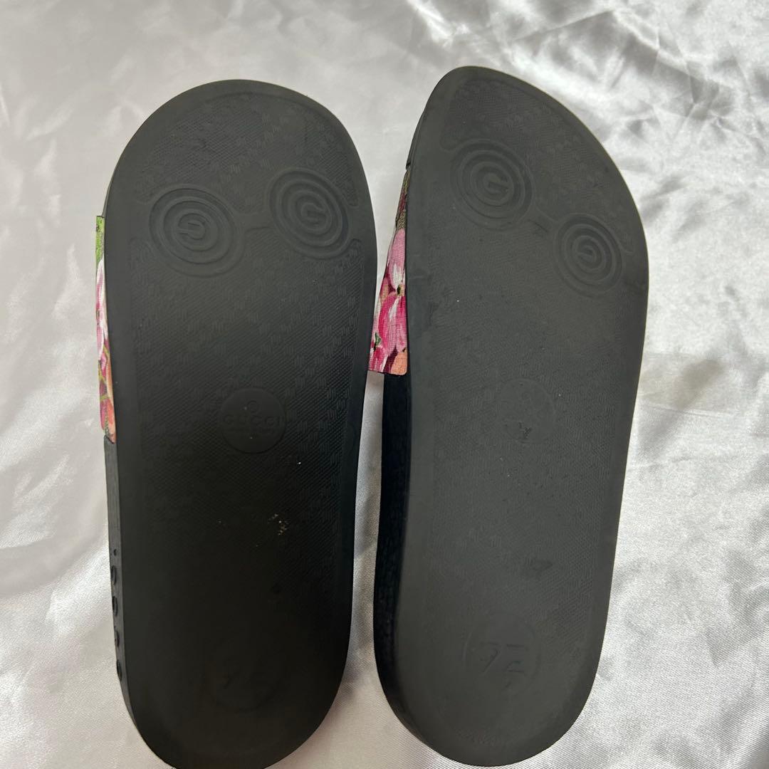 GUCCI グッチ　サンダル　GG 花柄　フラワー　35 22cm