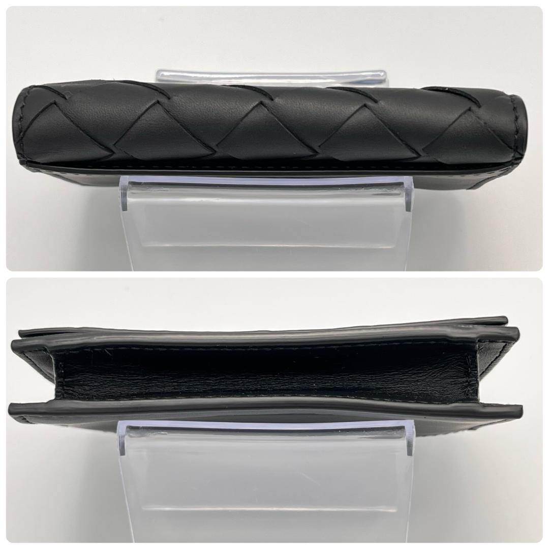 美品☆BOTTEGA VENETA名刺入 イントレチャート ビジネスカードケース