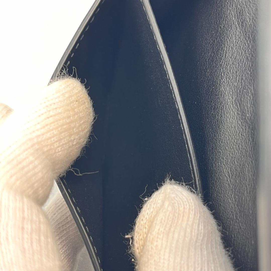 美品☆BOTTEGA VENETA名刺入 イントレチャート ビジネスカードケース