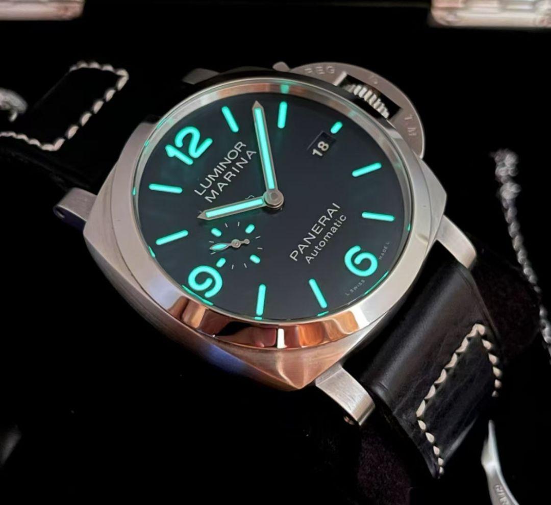 パネライ PAM01313 ルミノールマリーナ デイト 自動巻き 44mm 美品