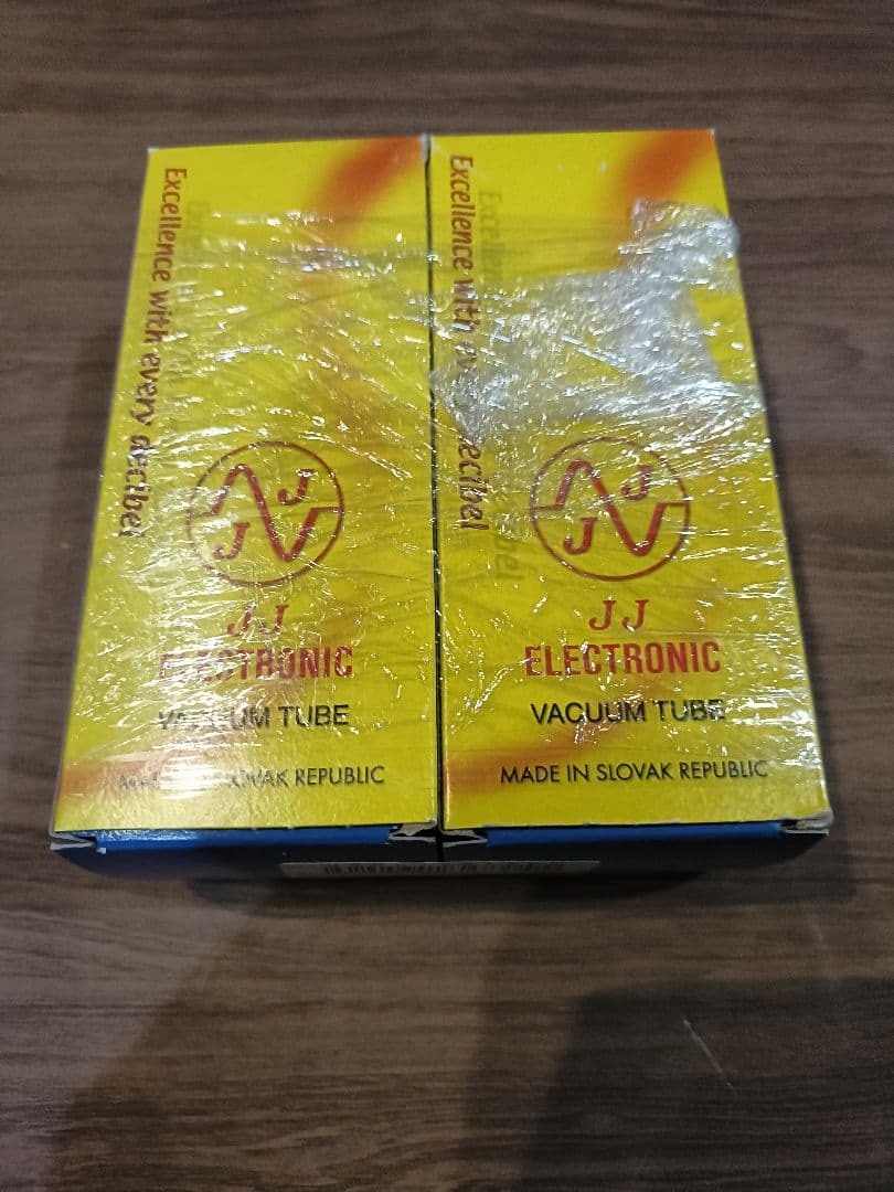 ほぼ未使用 JJ Electronic KT88 真空管 2本ペア マッチング済