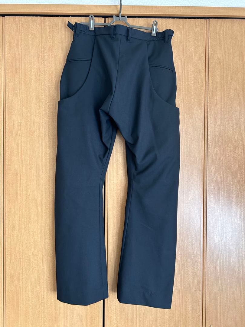 パンツ nvrfrgt CURVED LEG TROUSERS