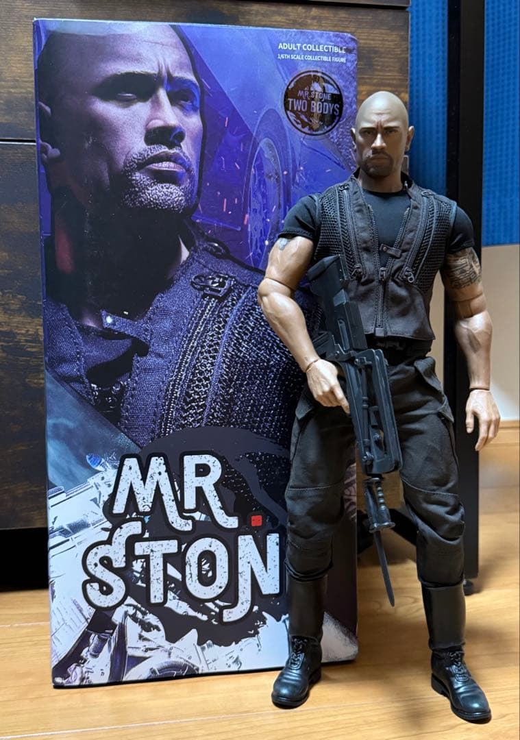1/6 ドウェイン・ジョンソン 似 MR.STONE ホットトイズ 系