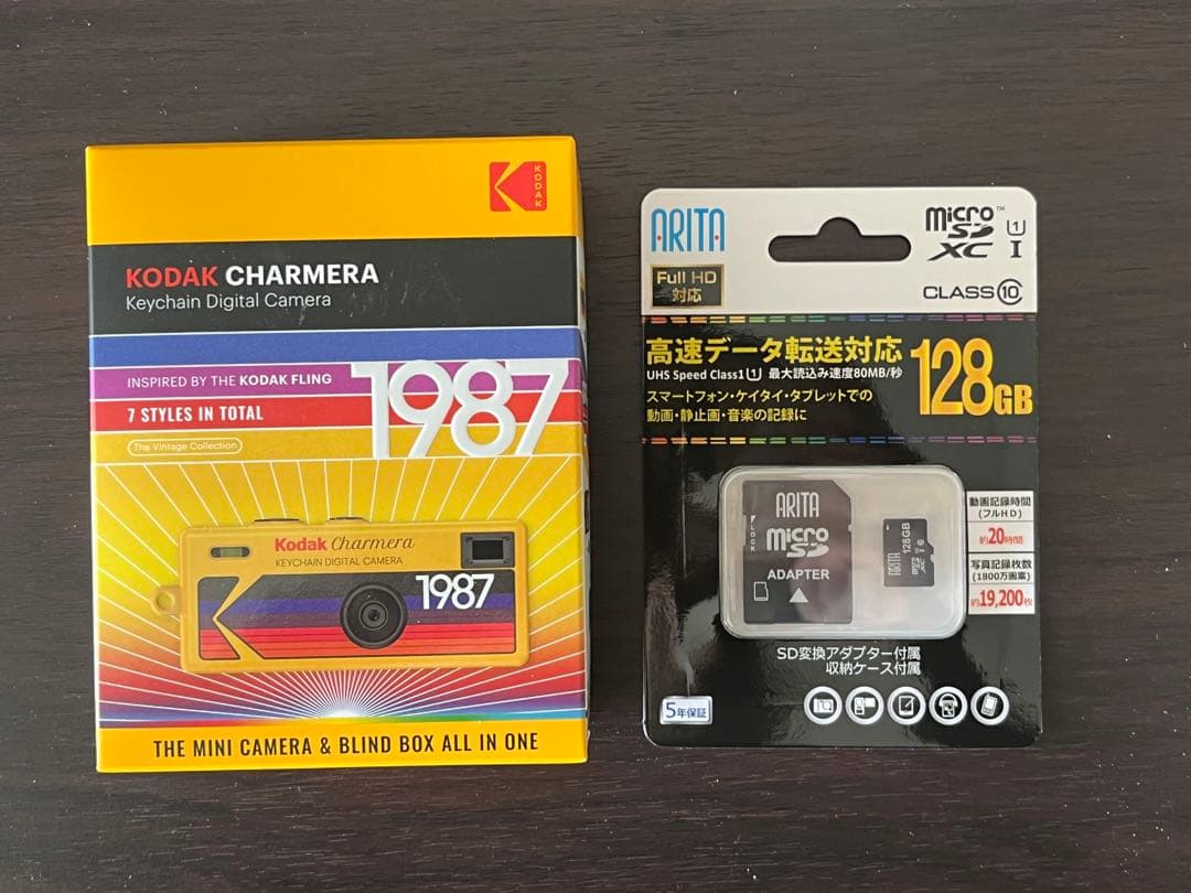 Kodak Charmera 128GB microSDカード付き