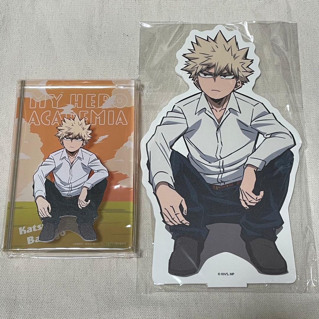 僕のヒーローアカデミア　たくすたっ　青春ver 爆豪　アクリルブロック