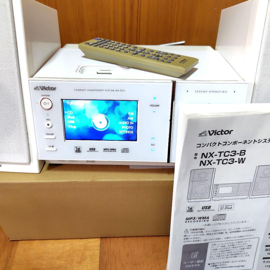 Victor ■ミニコンポ USB ワンセグ 画像表示 NX-TC3