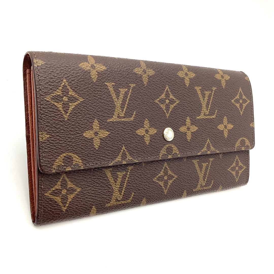 美品　ルイヴィトン　モノグラム　クレディ　正規品　ベタつきなし　ヴィンテージ