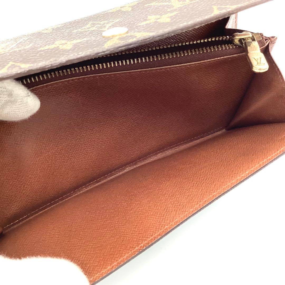 美品　ルイヴィトン　モノグラム　クレディ　正規品　ベタつきなし　ヴィンテージ