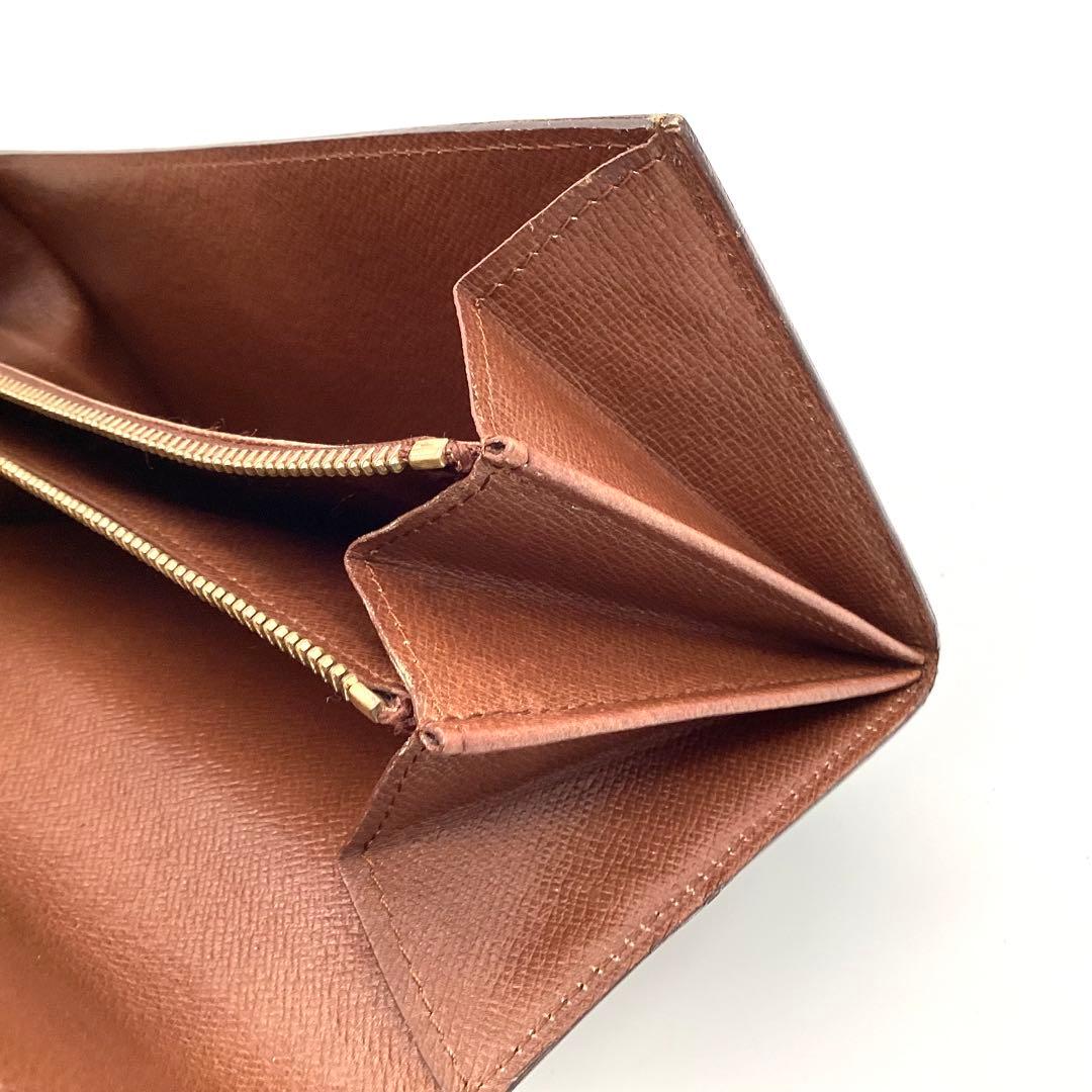 美品　ルイヴィトン　モノグラム　クレディ　正規品　ベタつきなし　ヴィンテージ