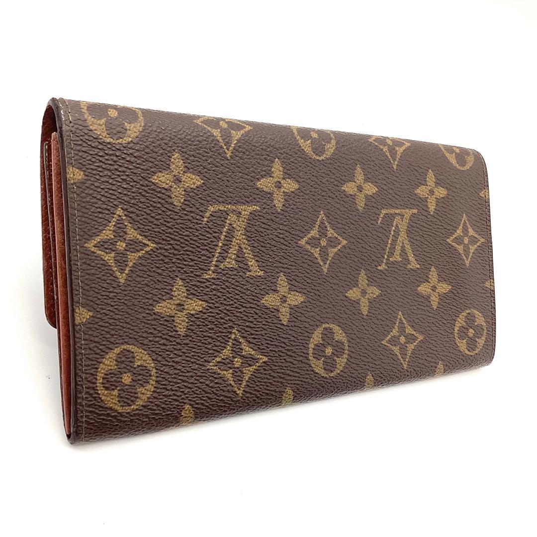 美品　ルイヴィトン　モノグラム　クレディ　正規品　ベタつきなし　ヴィンテージ