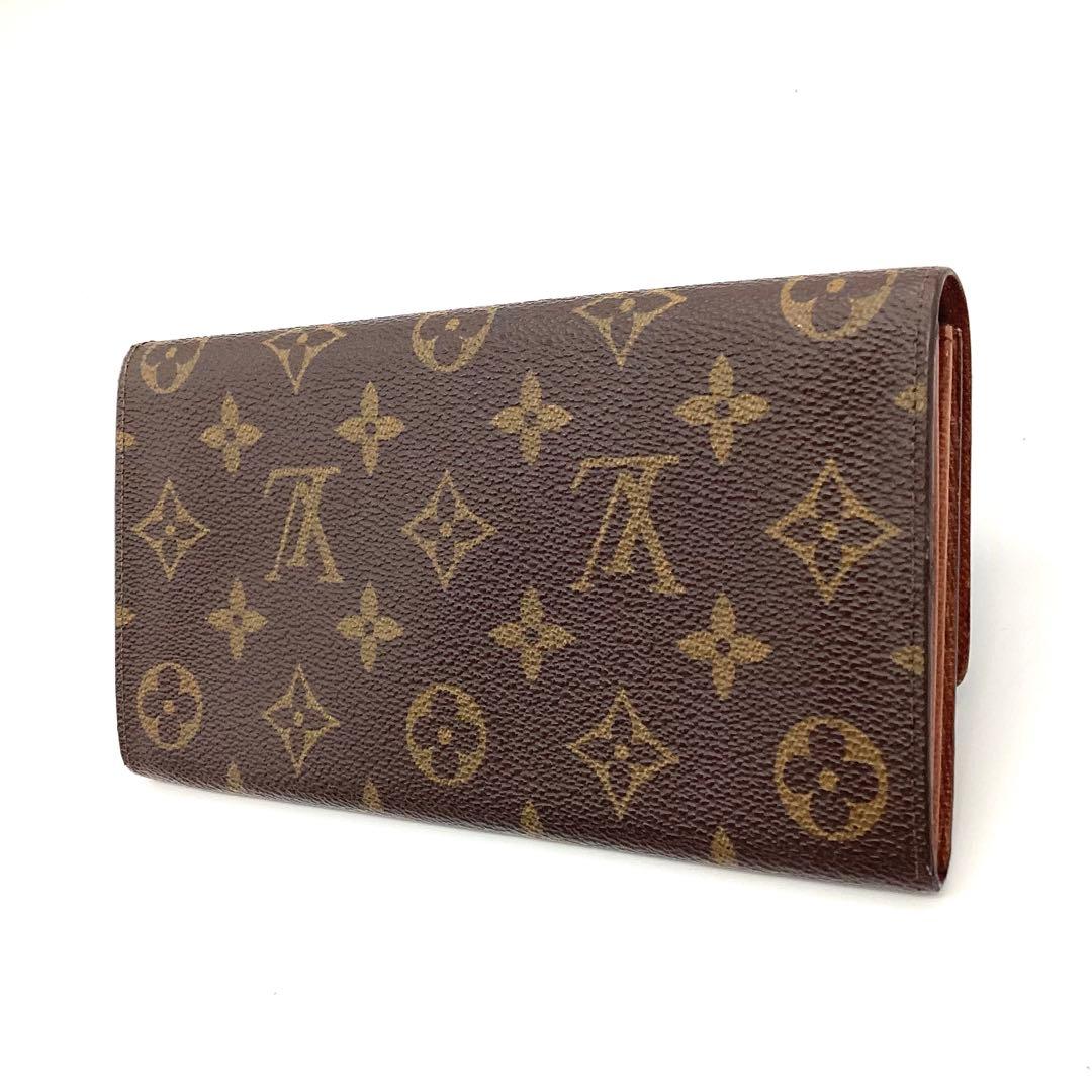 美品　ルイヴィトン　モノグラム　クレディ　正規品　ベタつきなし　ヴィンテージ