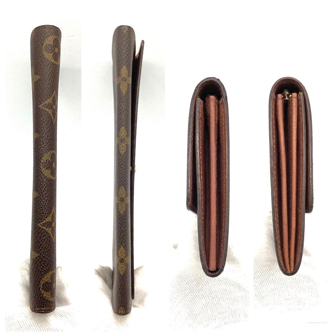 美品　ルイヴィトン　モノグラム　クレディ　正規品　ベタつきなし　ヴィンテージ