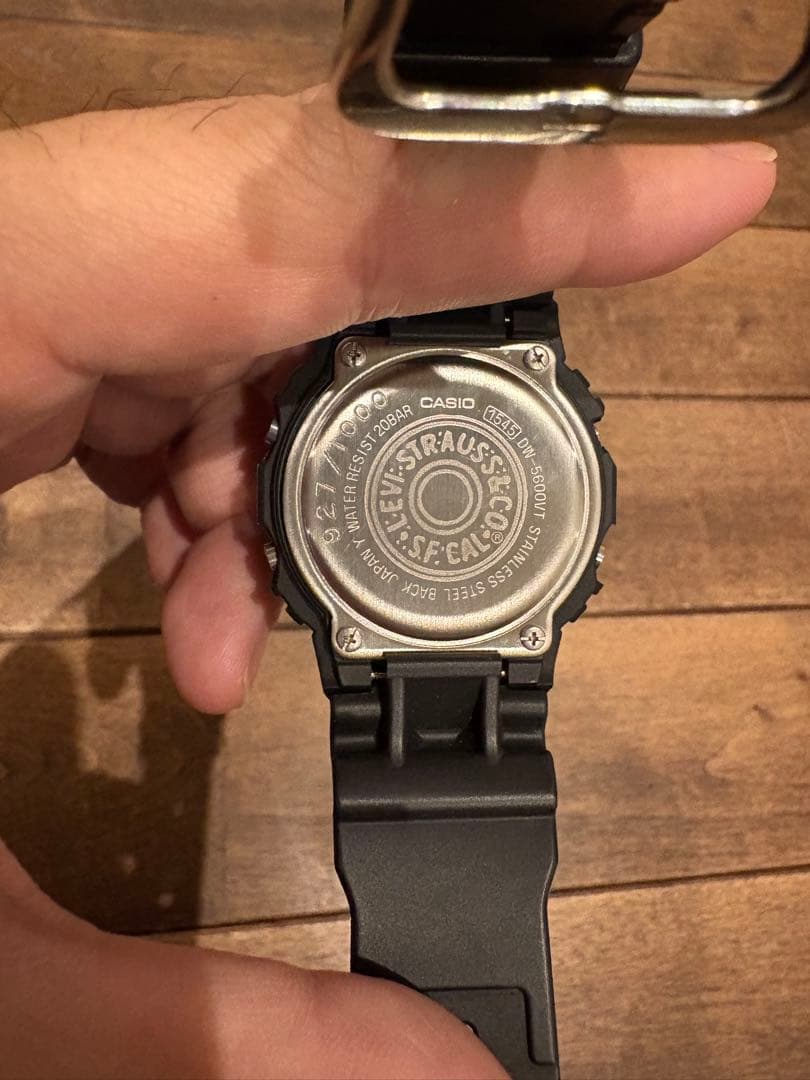 G-SHOCKリーバイス コラボモデル 1000本限定 DW-5600VT