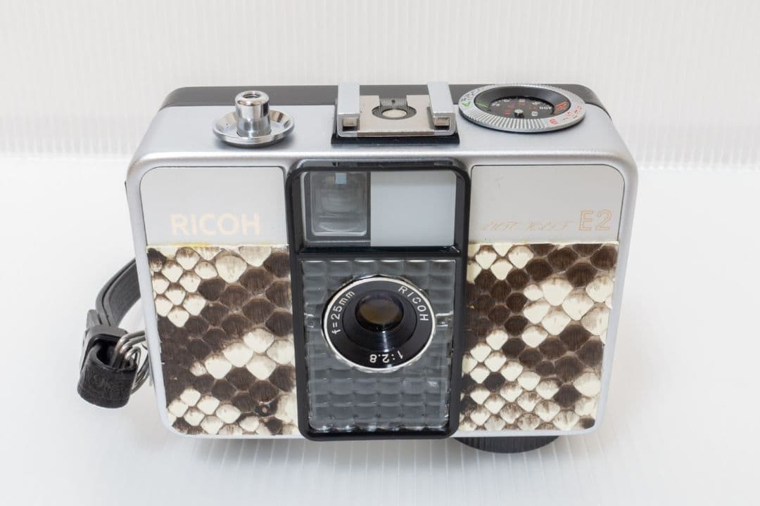 ②【美品・整備済品】RICOH AUTO HALF E2 「蛇革 」オートハーフ