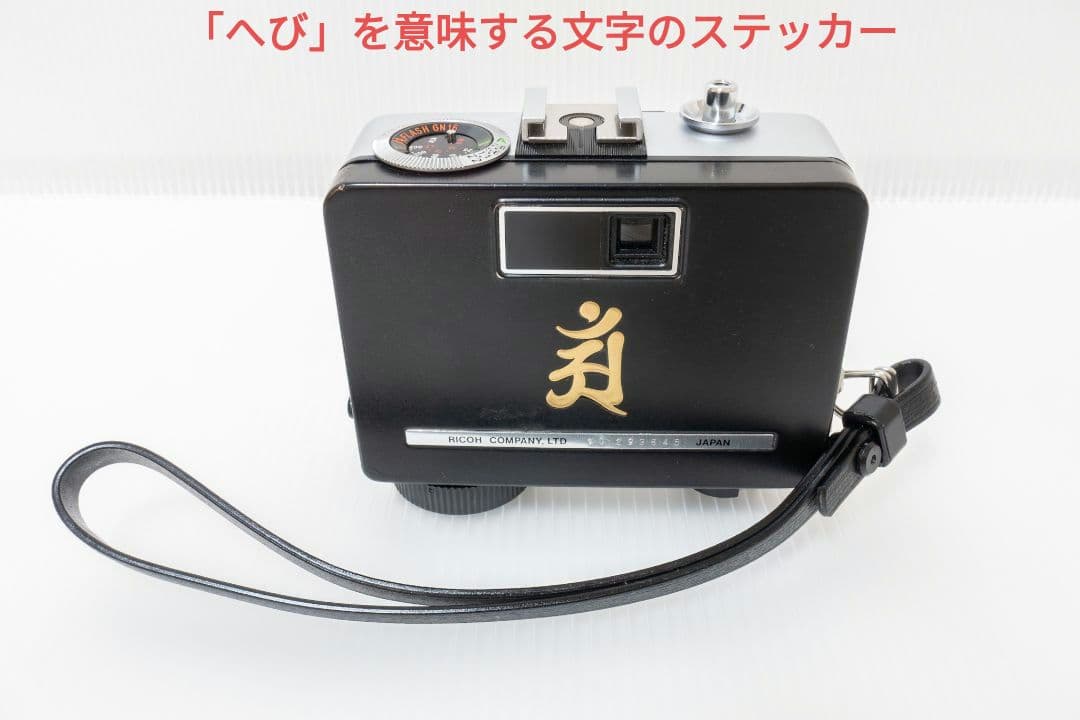 ②【美品・整備済品】RICOH AUTO HALF E2 「蛇革 」オートハーフ
