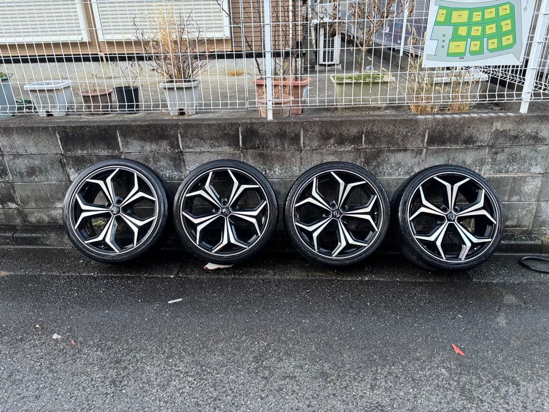 アルファードヴェルファイア20インチ ホイールセット 通しサイズ20×8.5j