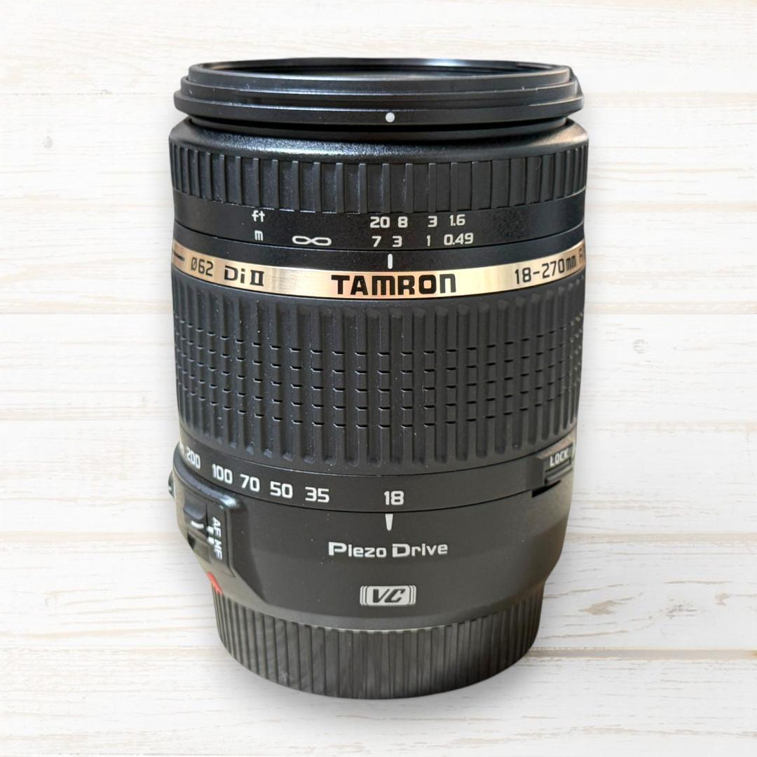 TAMRON レンズ 18-270mm DiⅡVC PZD Canon用#278