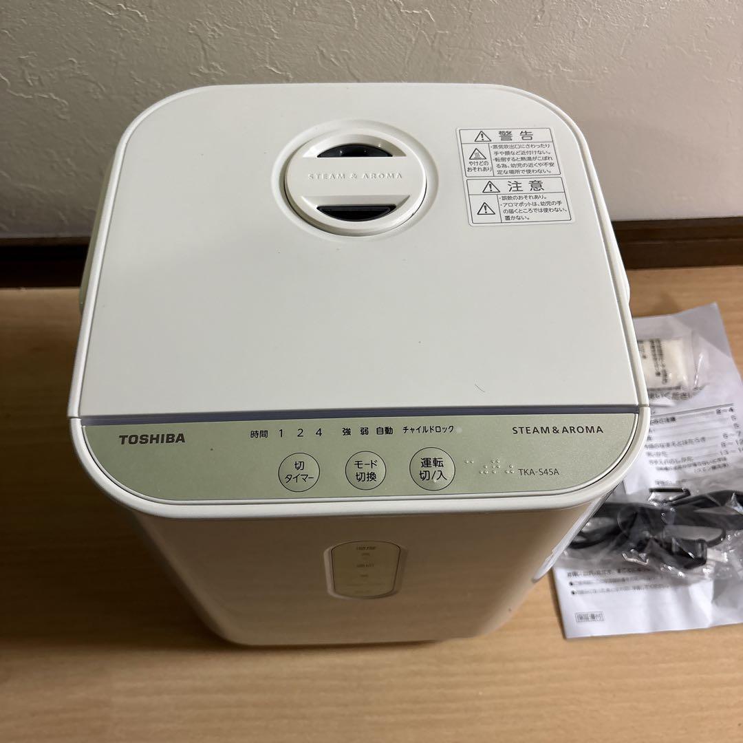 展示未使用 TOSHIBA スチーム加湿器 TKA-S45A
