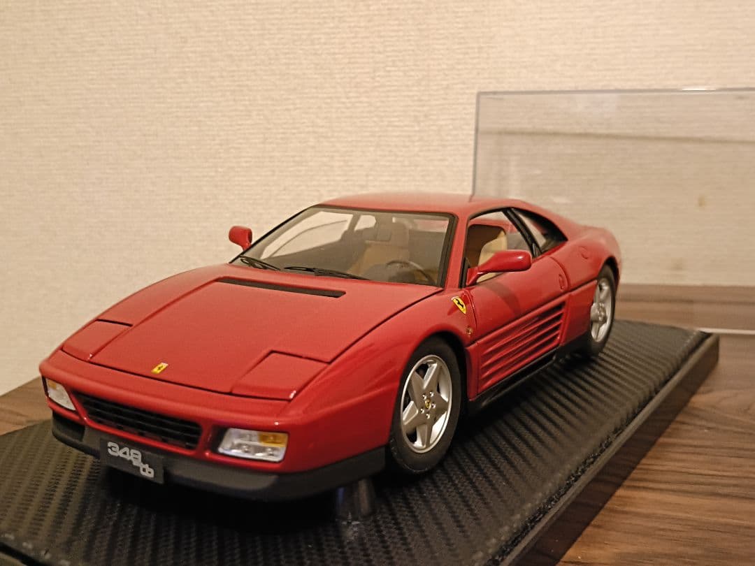 合*3様 hotwheels ELITE Ferrari 348tb 赤 1/1