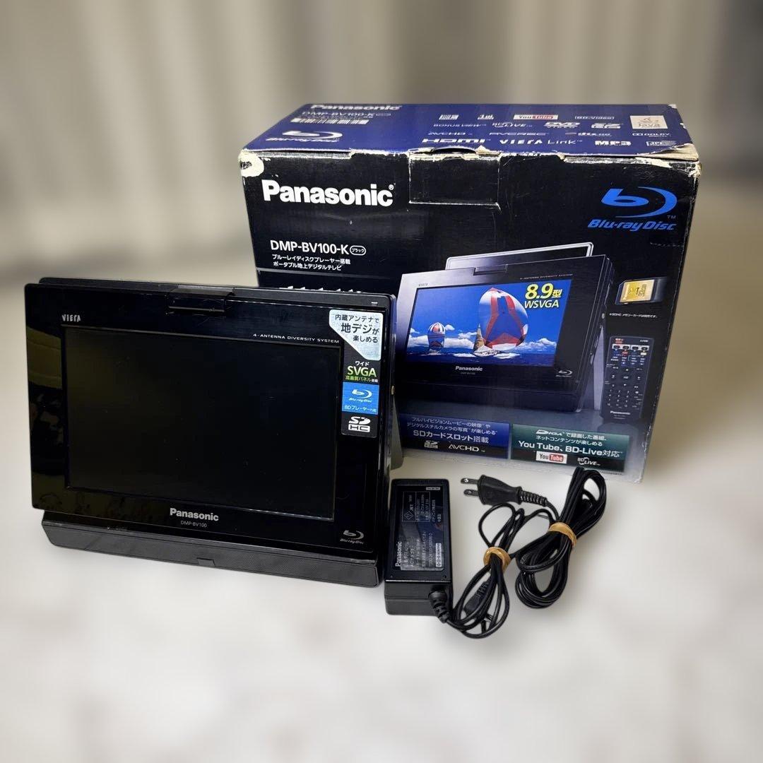 【美品】Panasonicブルーレイプレーヤー DMP-BV100