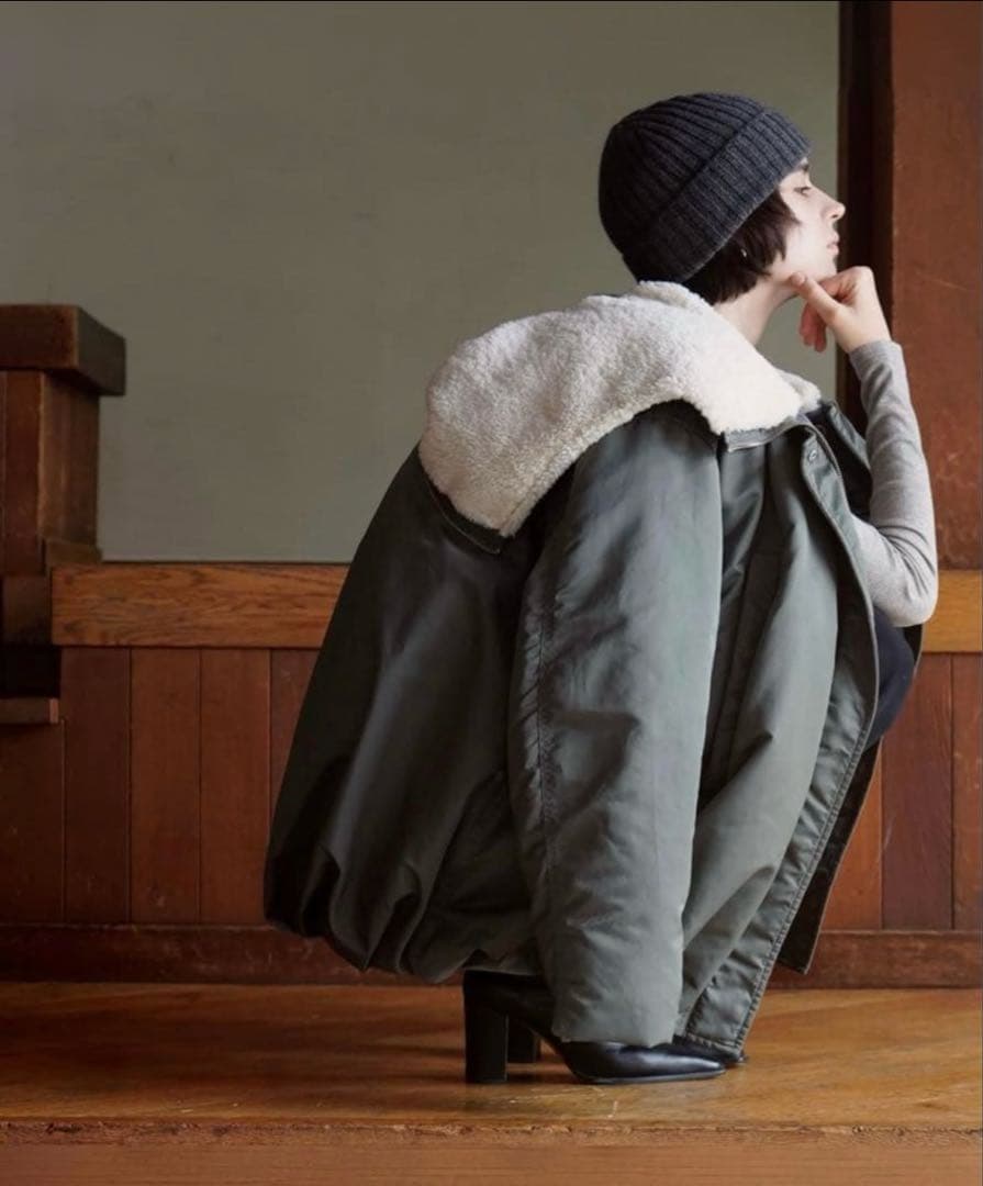 ジャケット・アウター BALLOON DESIGN HOODED N3B