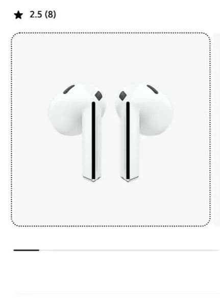 新品未開封　Samsung Galaxy Buds3 ワイヤレスイヤホン