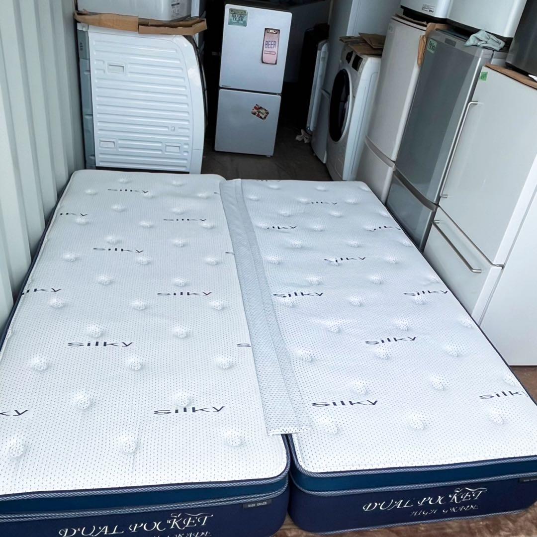 取付無料！ニトリ デュアルポケットハイグレード ポケットコイルクイーンマットレス