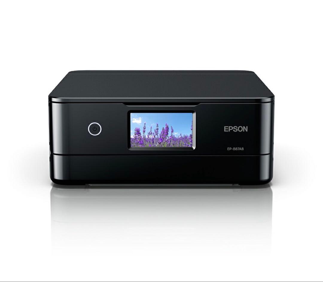 新品未使用　エプソン　EP-887AB インクジェットプリンター 本体　ブラック