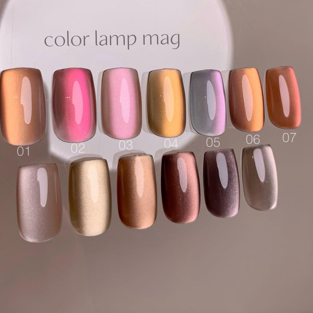 ジェルネイル・ネイルシール CLETO color lamp mag set