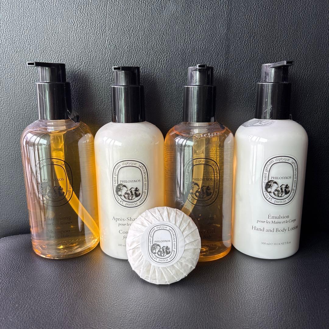 【新品未使用】diptyque(ディップティク)４本セット&ソープ