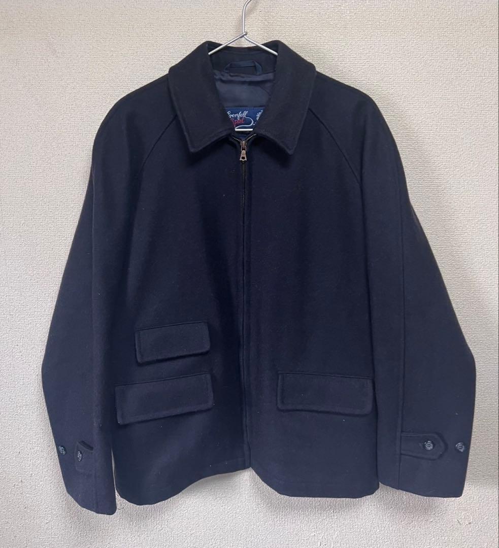 Grenfell Sport ネイビー　ウール ピーコート