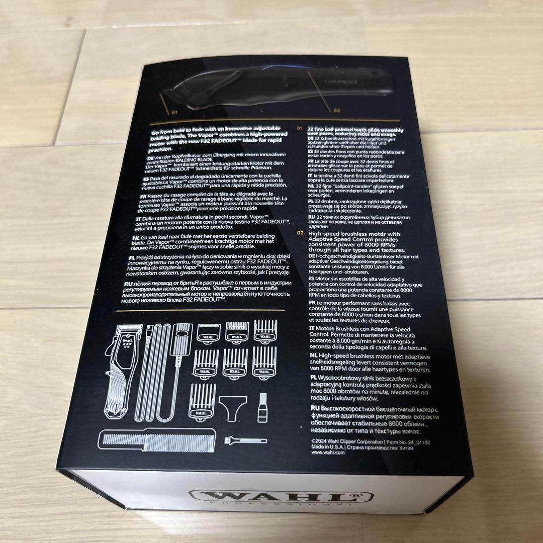 未使用品Wahl Vapor コードレスクリッパー