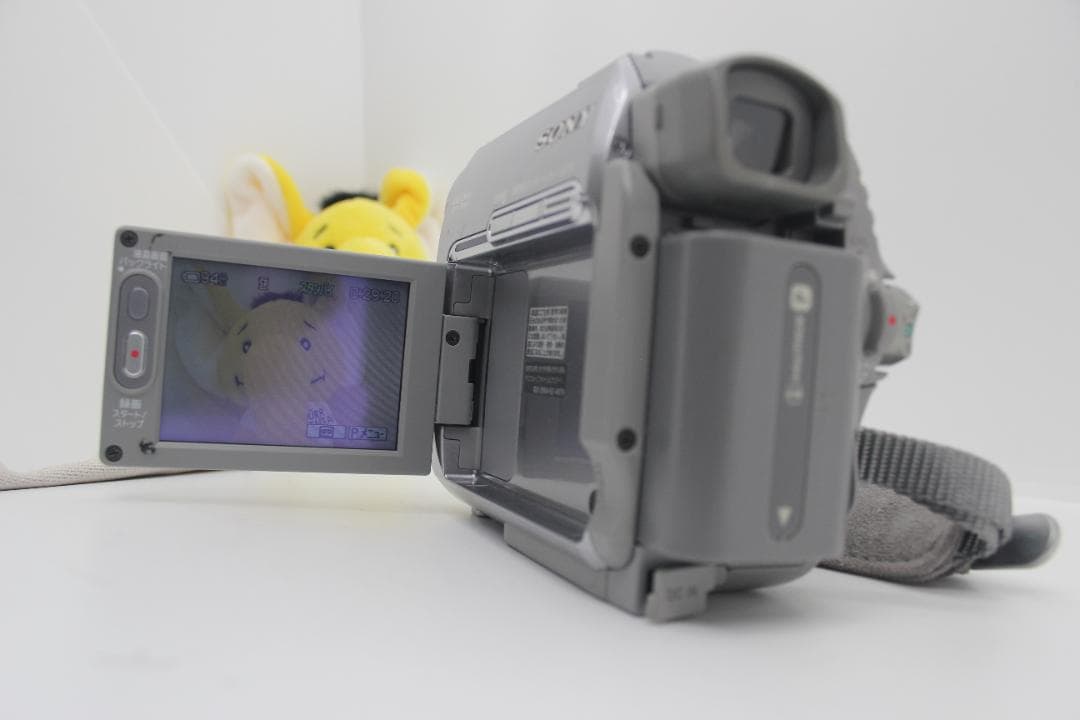 極美品　SONY DCR-HC40 純正バッテリー　純正充電器　純正リモコン付き