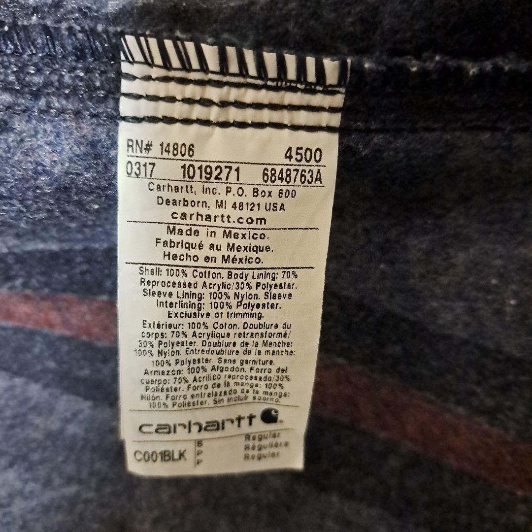 Carhartt ブラック チョアコート カバーオール