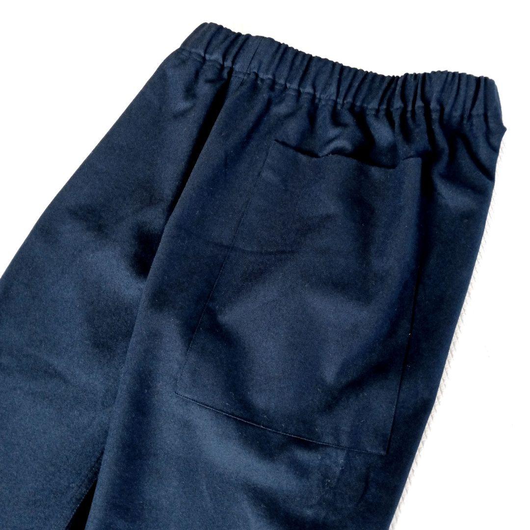 美品◆SOFIE D'HOORE ソフィードール　ウール イージーパンツ 片ポケ