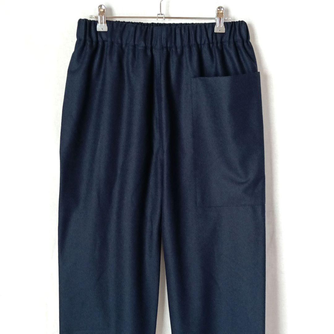 美品◆SOFIE D'HOORE ソフィードール　ウール イージーパンツ 片ポケ