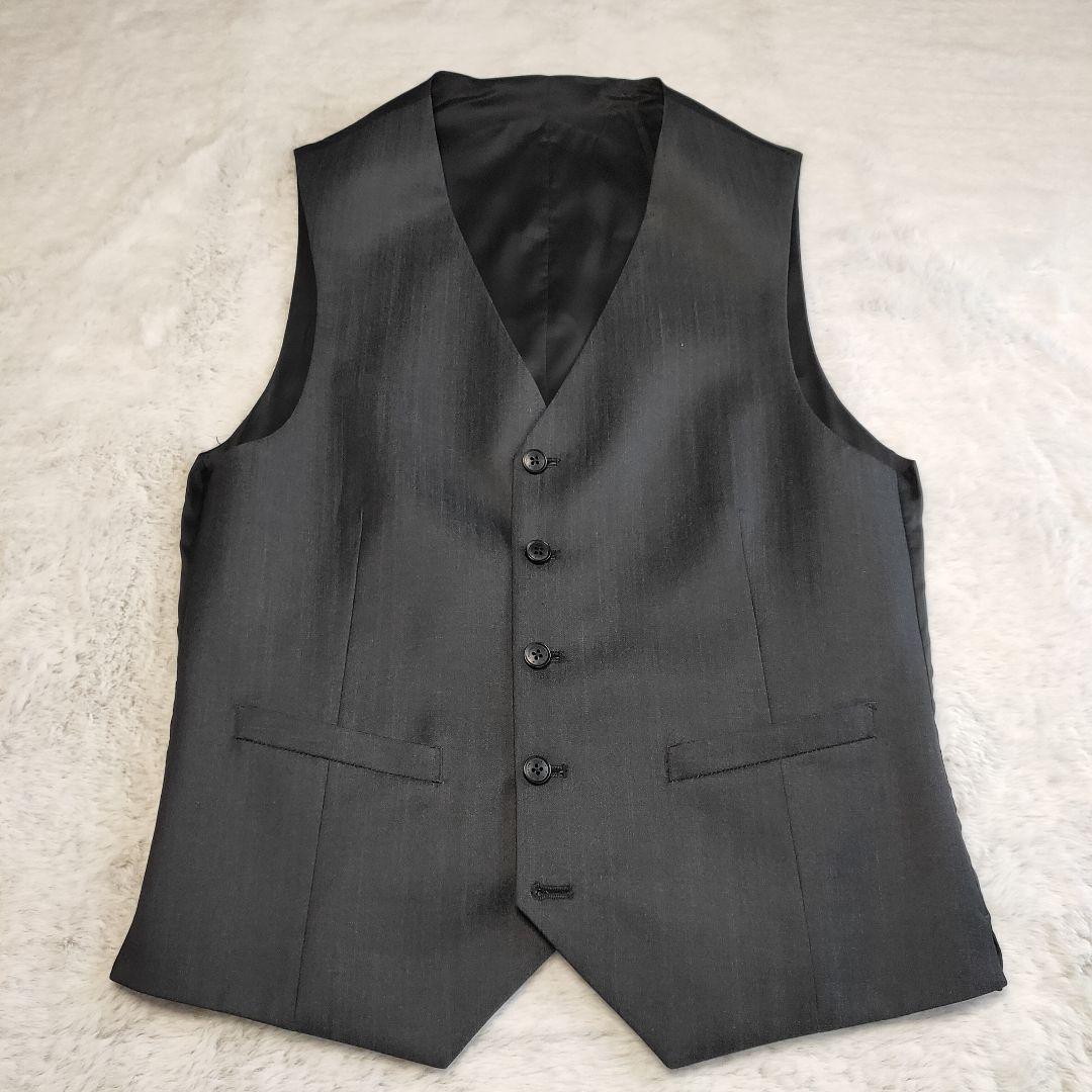 【美品】MAJI スリーピース スーツ セットアップ 高級 タスマニアウール