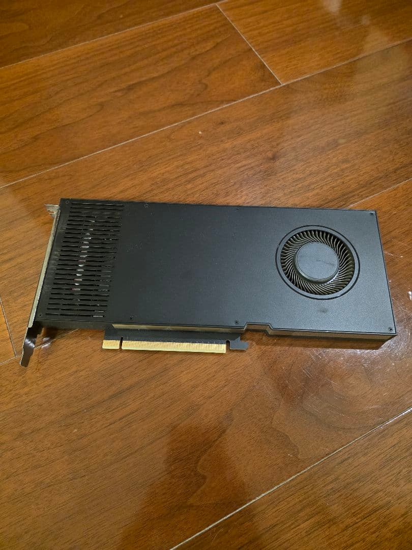 NVIDIA RTX A4000 16GB 動作確認済み