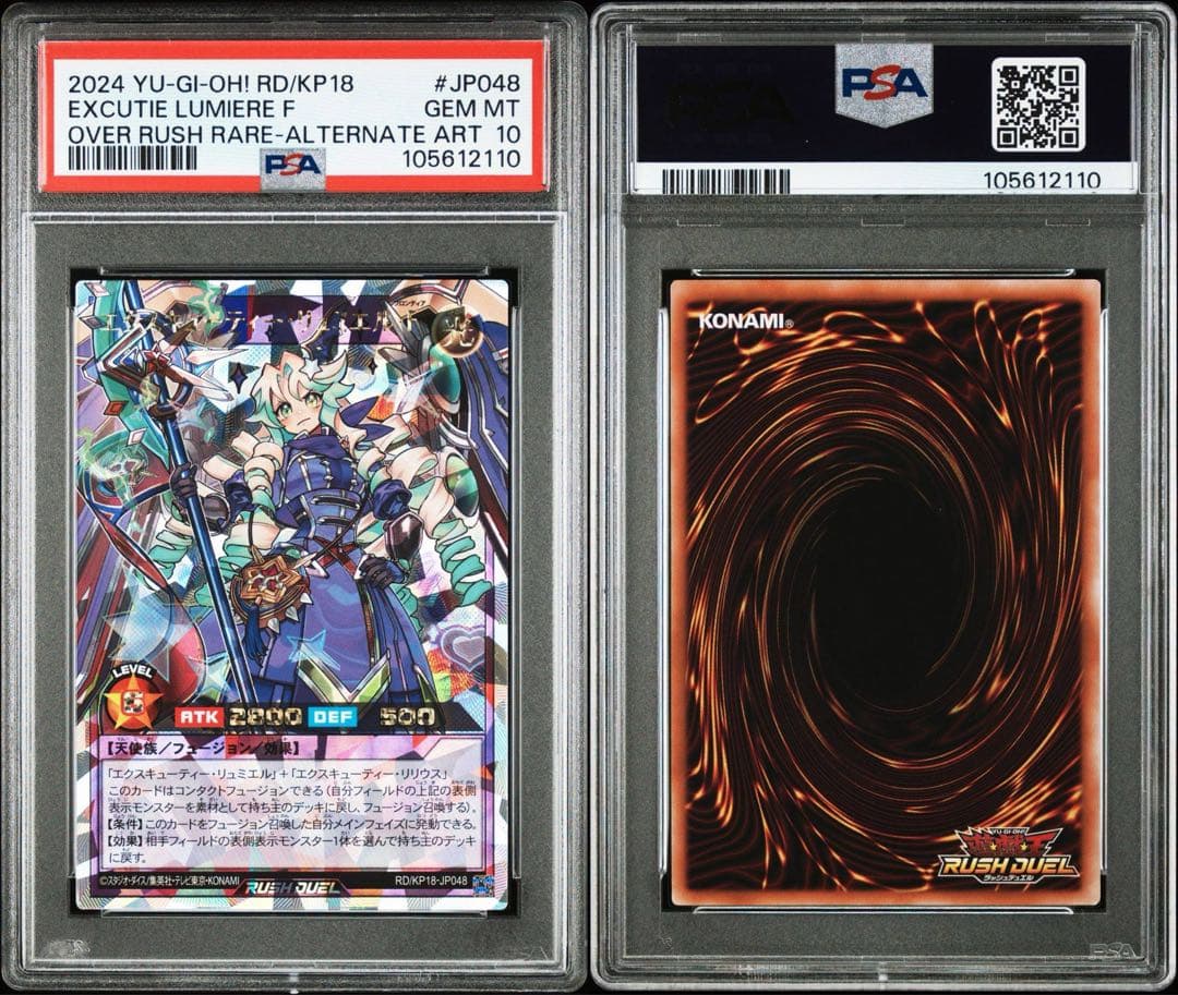 【PSA10】エクスキューティー・リュミエル・F オーバーラッシュ　絵違い