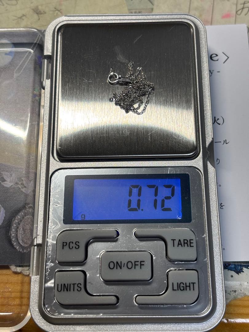 イタリア製　18Kホワイトゴールド ネックレス