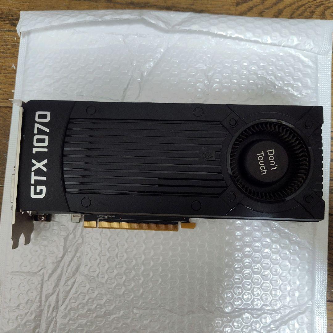 GeForce GTX 1070 8GB 1660SUPER相当品