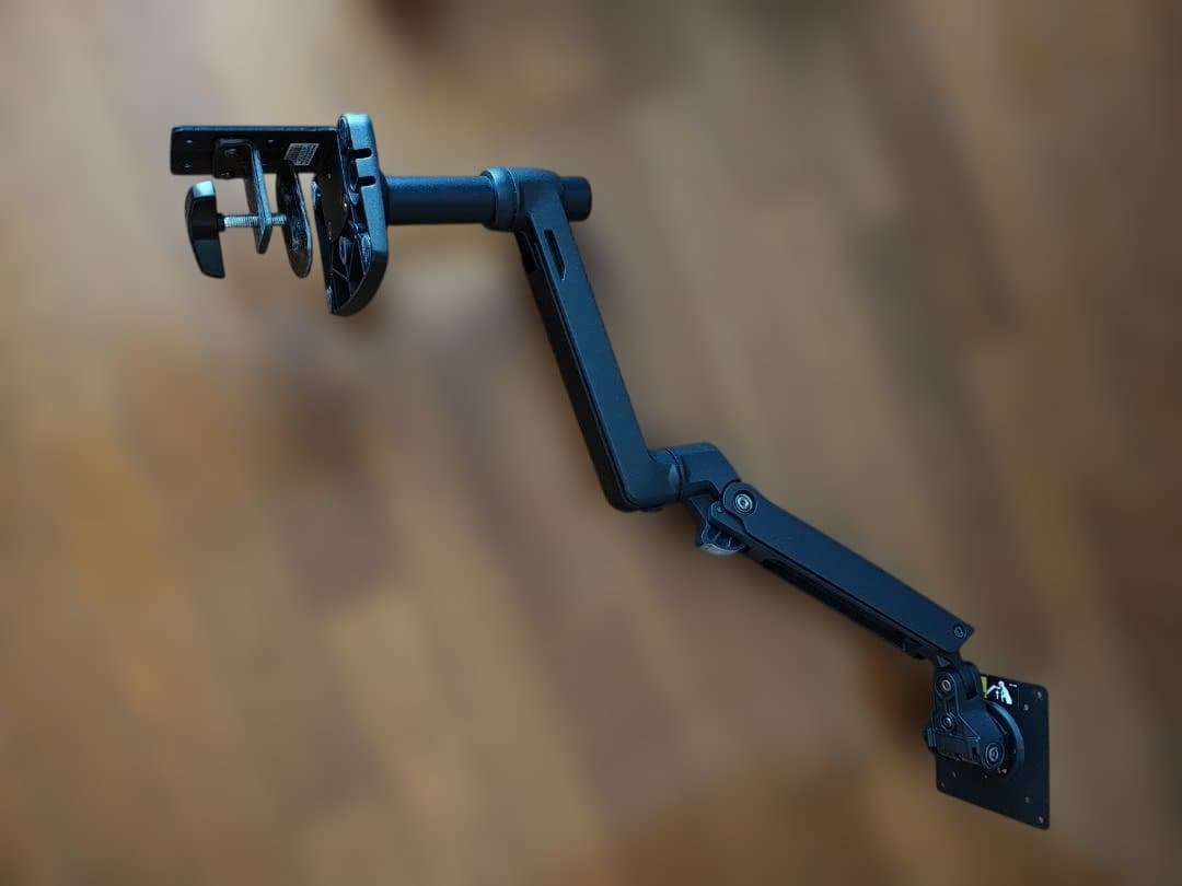 エルゴトロン LX モニターアーム シングル マットブラック