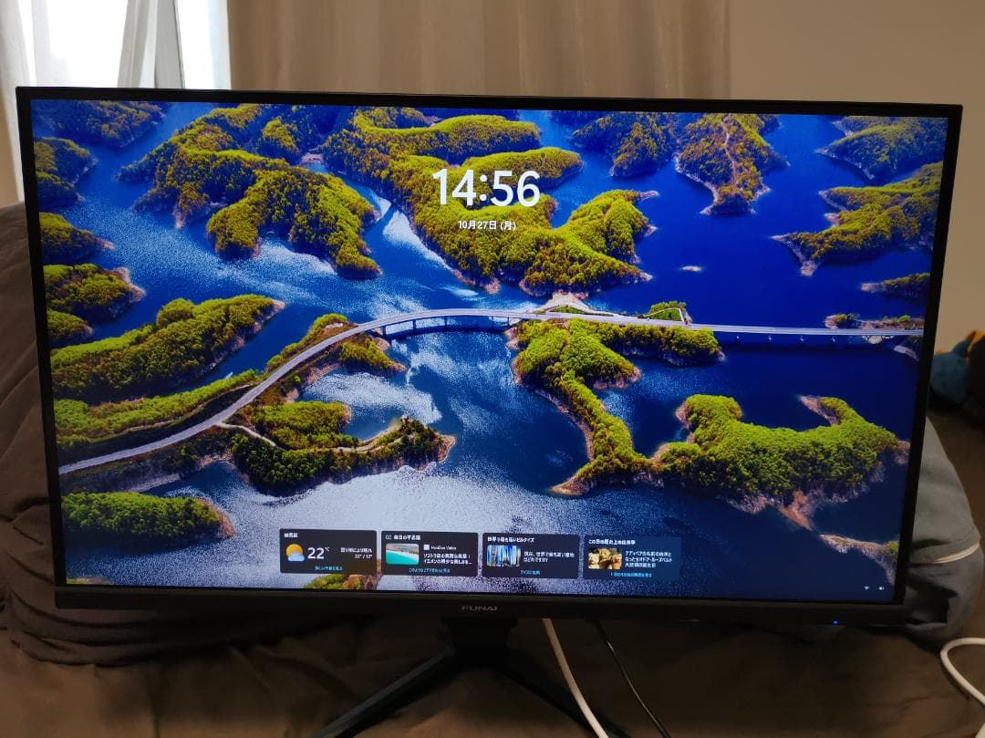 【4K 144MHz】FUNAI ゲーミングモニター FGM-27F750