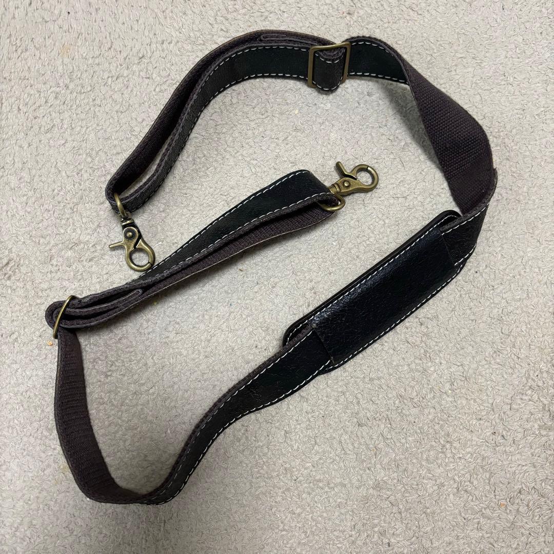 Timberland レザー ボストンバッグ