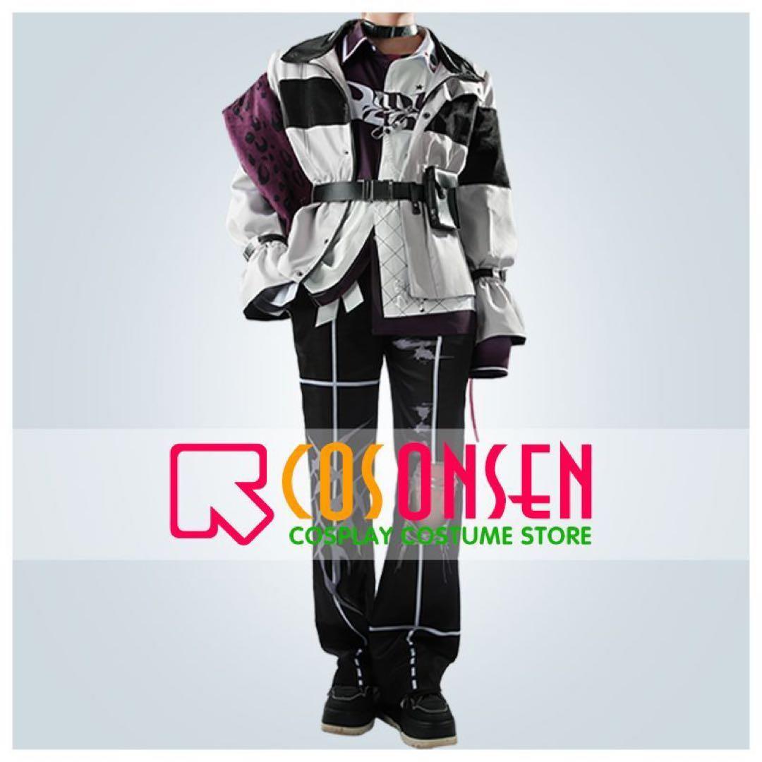 にじさんじ 佐伯イッテツ コスプレ 衣装 ウィッグ ヒーロー